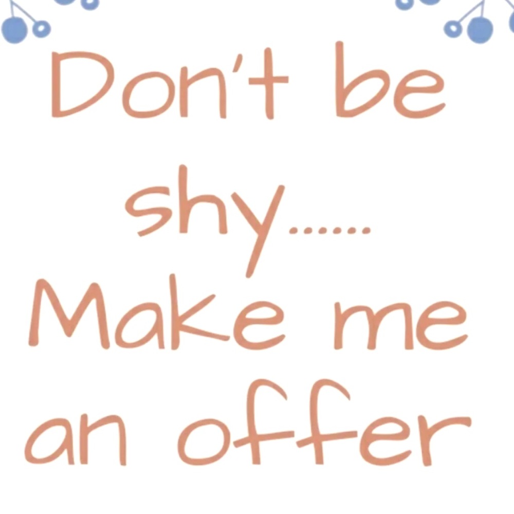 Make me an offer.